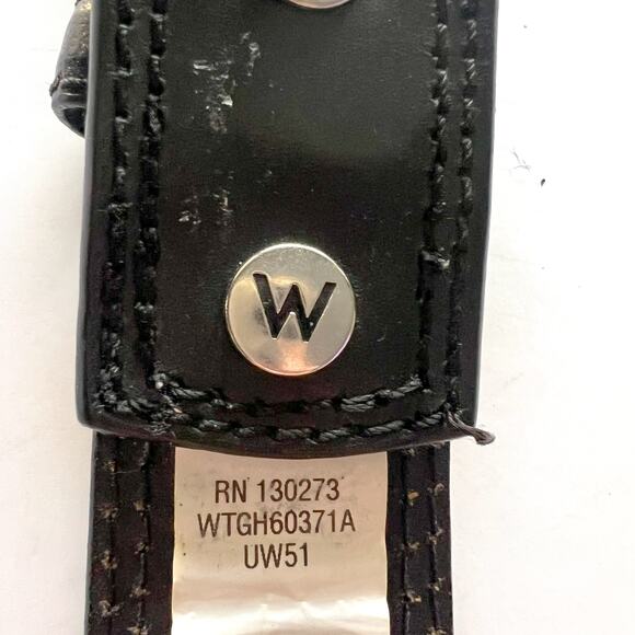 Wrangler Men’s Black Belt RN 130273 4XL Big and Tall - Picture 5 of 14